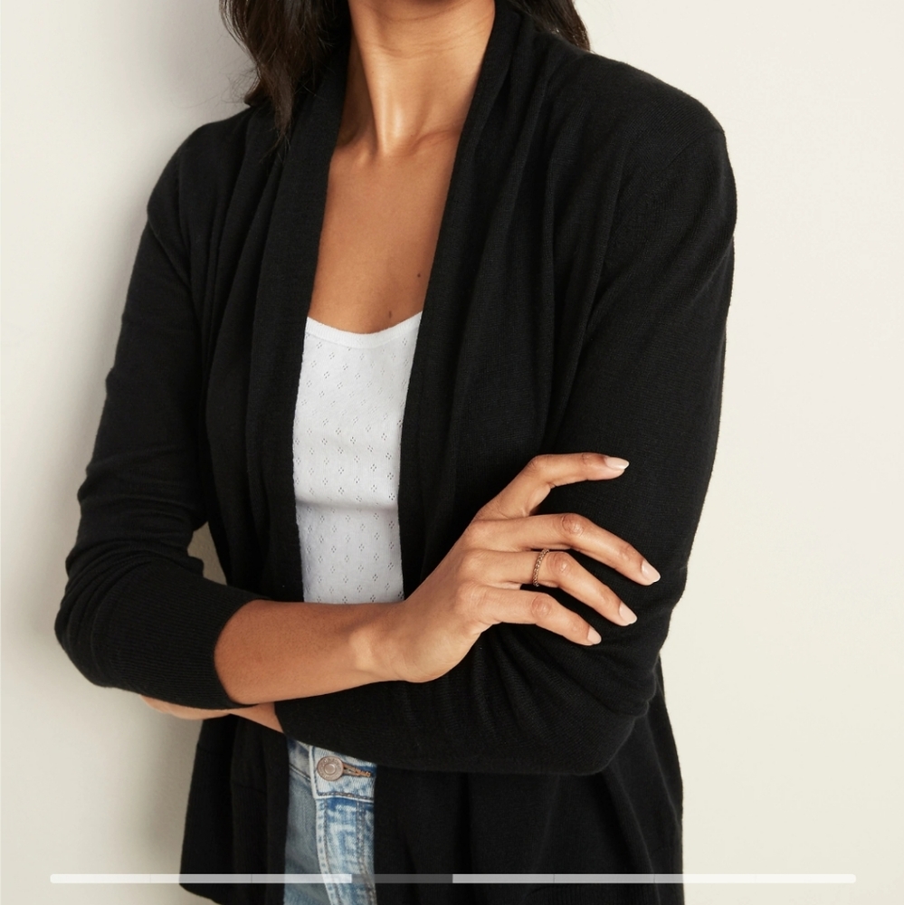 Black Shaw Cardigan